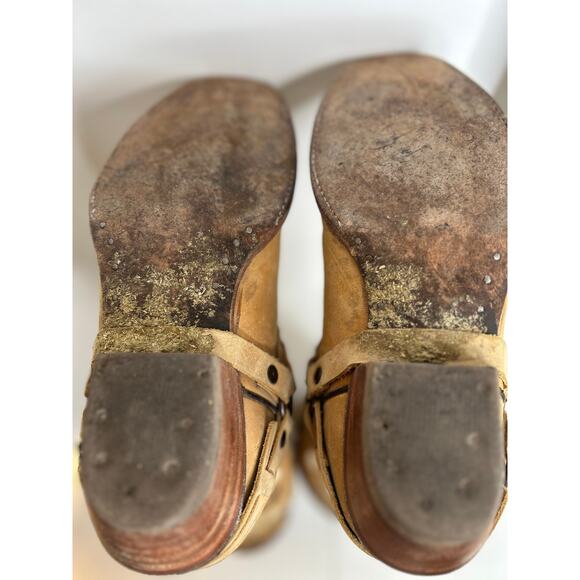 Botas Diligencia Women's Riding Cowboy/Cowgirl Leather Embroidered Boots Sz10 - Picture 7 of 13